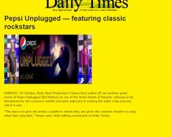 Pepsi Unplugged — Featuring Classic Rockstars