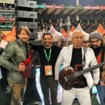 Ali Azmat with Friends at PSL 2017 Closing Ceremony.